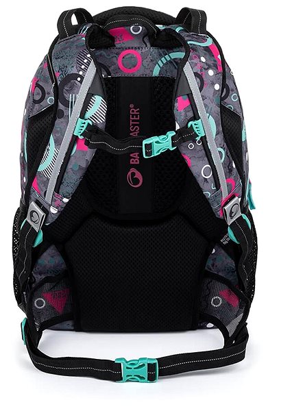 School backpack BAGMASTER PORTO 22 A school backpack - Memphis .