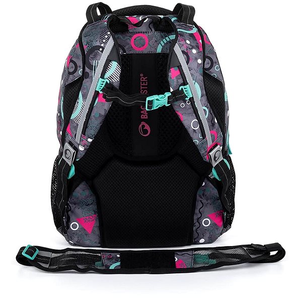 School backpack BAGMASTER PORTO 22 A school backpack - Memphis .