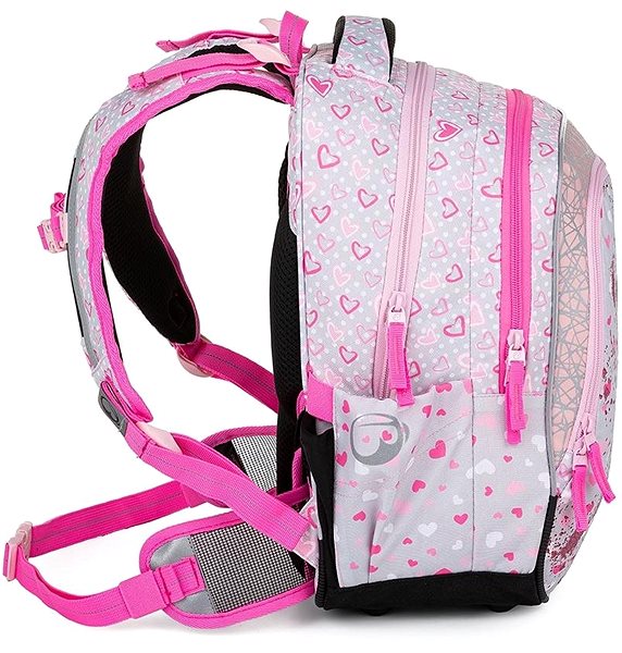 School backpack BAGMASTER BETA 22 B school backpack - panda .