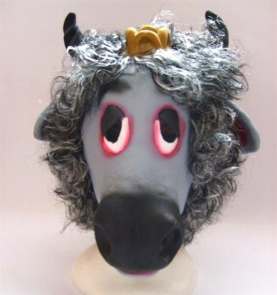 Karnevalová maska Maska kravička ...