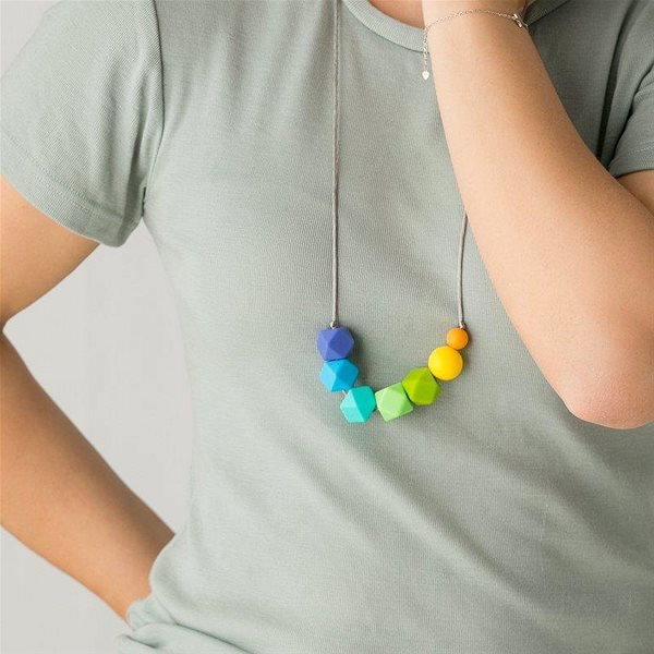 Biberschatz Biting Beads Rainbow .