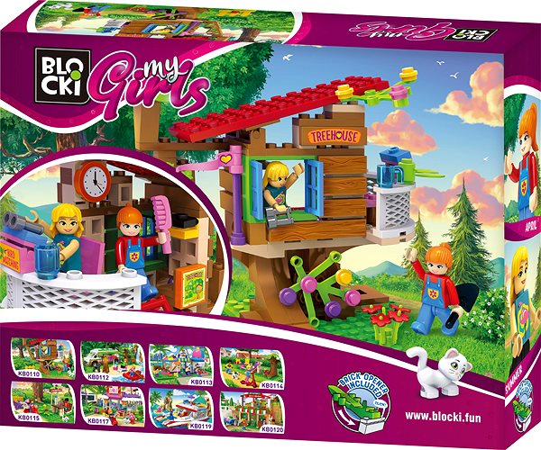 Blocki MyGirls Tree house building set.