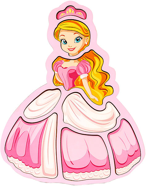 Holzpuzzle BusyKids Puzzle Prinzessin ...