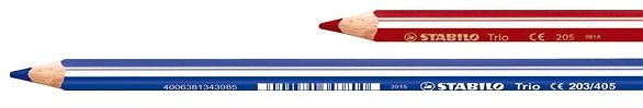 Coloured Pencils Stabilo Trio Thick 18 Colours Features/technology