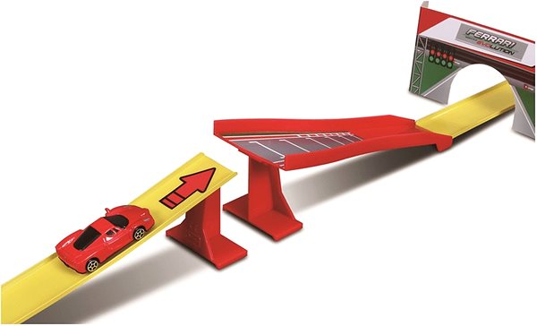 Slot Car Track Bburago Ferrari JUMP Ramp ...
