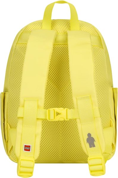 Detský ruksak LEGO Tribini JOY – pastelovo žltý Zadná strana