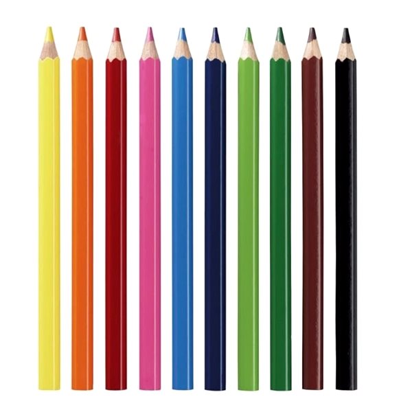 Coloured Pencils Herlitz Jumbo 10 Colours Screen