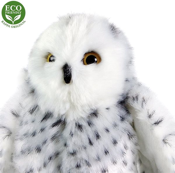 Plyšák Rappa Eco-friendly polární sova, 18 cm ...