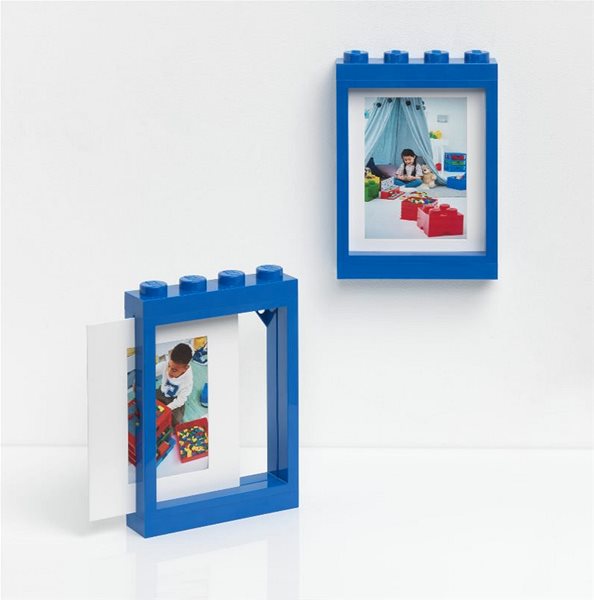 Fotorahmen LEGO Fotorahmen - blau ...