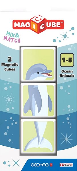 Building Set Magicube Ocean Animals 3 pcs Packaging/box