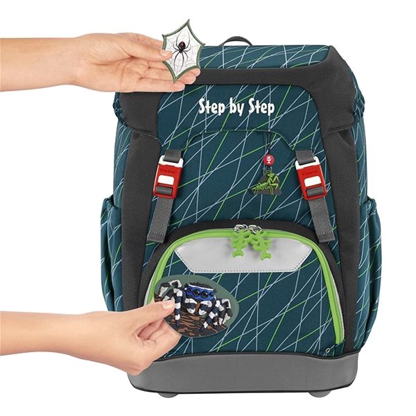 School Backpack School backpack Step by Step GRADE Spider Features/technology