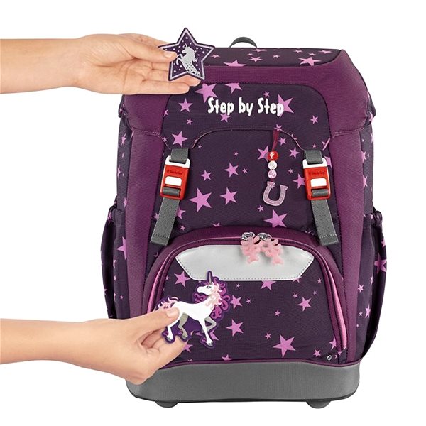 School Backpack School backpack Step by Step GRADE Unicorn Features/technology