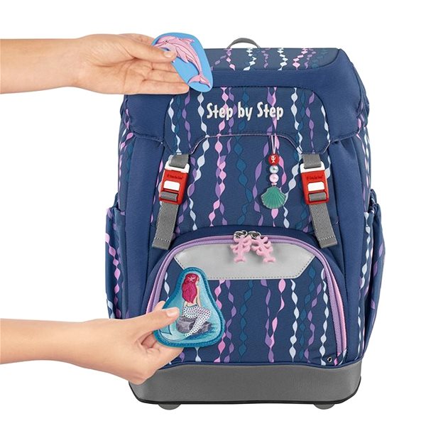 School Backpack School backpack Step by Step GRADE Mermaid Features/technology