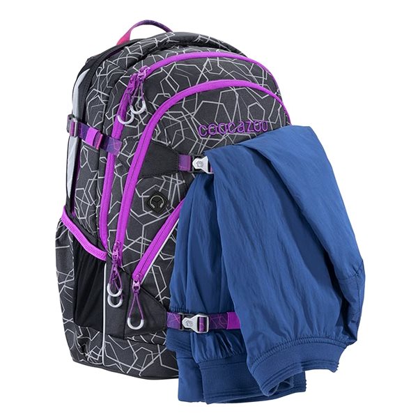 School Backpack CoocaZoo ScaleRale Backpack, Laserbeam Berry, AGR Certificate Features/technology