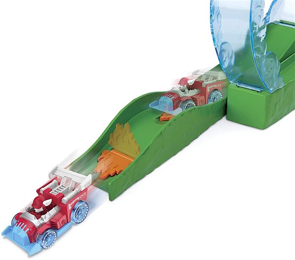 Slot Car Track Paw Patrol Firefighter Track for Cars Features/technology