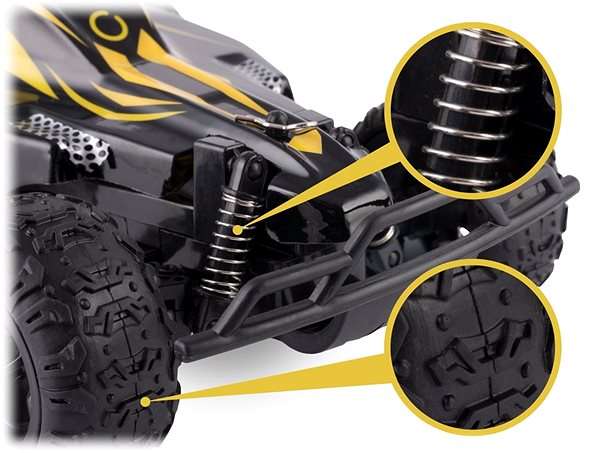 RC auto Auto na dálkové ovládání Overmax rally 2.0. Vlastnosti/technologie