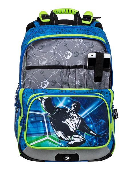 School Backpack Bagmaster School backpack Alfa 8A Features/technology