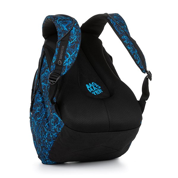 School Backpack Bagmaster School Backpack Alfa 9D Back page