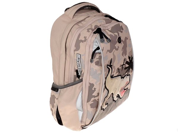 School Backpack Bagmaster School Backpack Rex 1A Back page