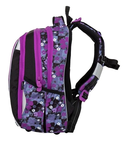 School Backpack Bagmaster School Backpack Mercury 8A Lateral view