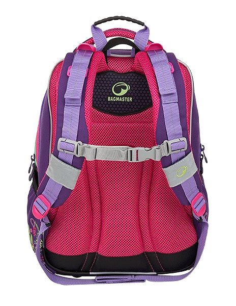 School Backpack Bagmaster School backpack Mercury 9A Back page