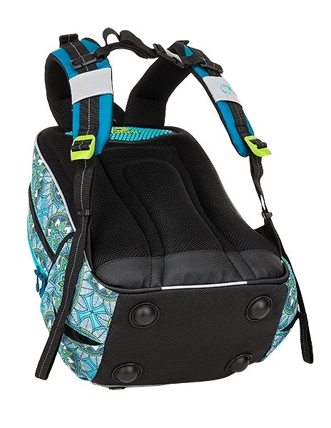 School Backpack Bagmaster School Backpack Mercury 9B Back page