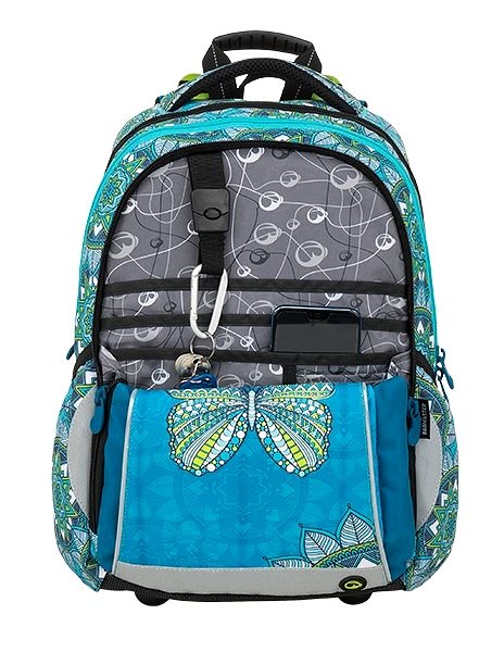 School Backpack Bagmaster School Backpack Mercury 9B Features/technology