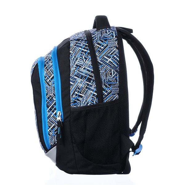 School Backpack Bagmaster School Backpack Neo 8B Lateral view