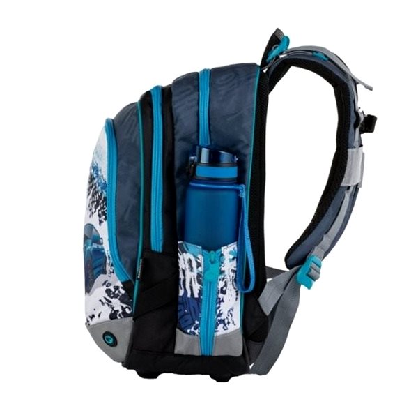 School Backpack Bagmaster School Backpack Alfa 20D Lateral view