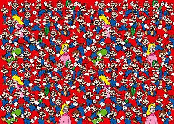 Puzzle Ravensburger  165254 Super Mario Výzva 1000 dielikov ...