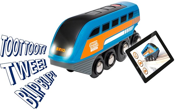 Vonatpálya Brio World 33971 SMART TECH SOUND kisvasút lokomotív ...