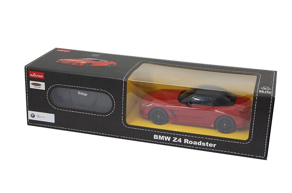 RC auto Jamara BMW Z4 Roadster 1:24 27 MHz červené Obal/škatuľka