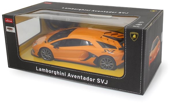 Ferngesteuertes Auto Jamara Lamborghini Aventador SVJ 1:14 - 2,4 GHz - orange Verpackung/Box