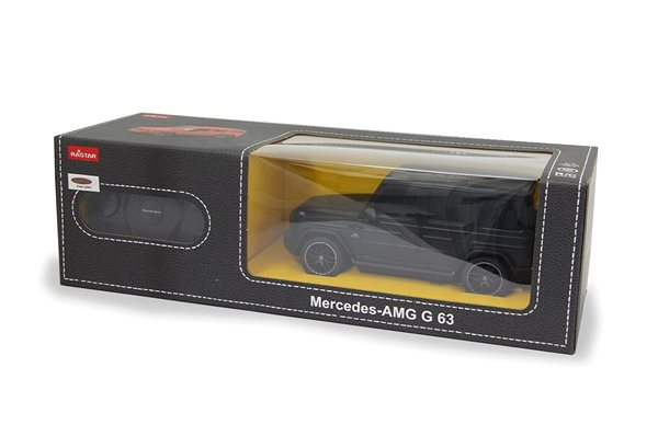 Távirányítós autó Jamara Mercedes-AMG G 63, 27 MHz, 1:24 fekete Csomagolás/doboz