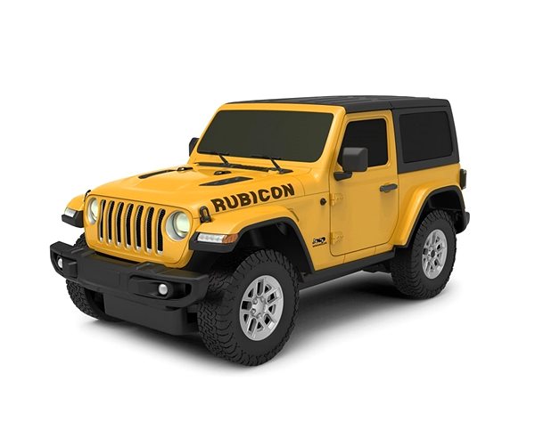 Távirányítós autó Jamara Jeep Wrangler JL 1:24 27MHz sárga Lifestyle