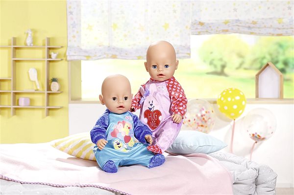 Puppenkleidung BABY born Samt-Overall - 2 Varianten ...