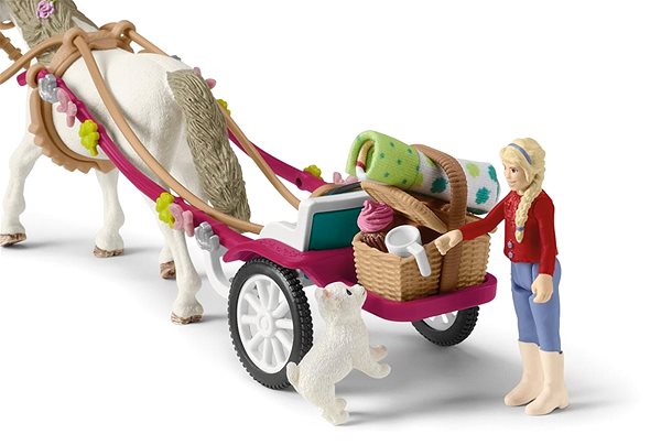 Figure Schleich 42467 Small Carriage for the Big Horse Show Horse Club Features/technology