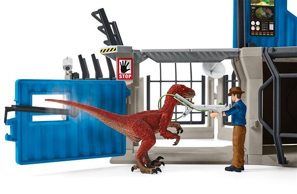 Figure Schleich 41462 Large Dino Research Station Features/technology