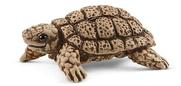 Figure Schleich 42506 Turtle family with a house Lateral view