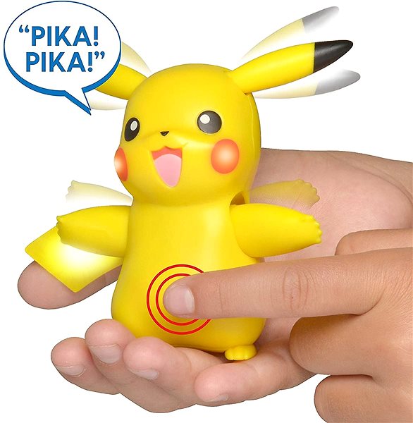 Figure POKEMON Pikachu interactive figurine Features/technology