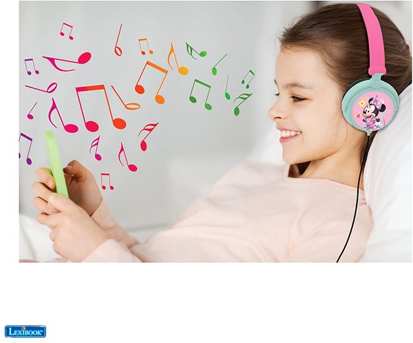 Kopfhörer Lexibook Minnie Kopfhörer mit sicherer Lautstärke für Kinder Lifestyle