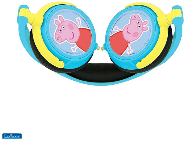 Slúchadlá Peppa Pig Stereo Slúchadlá s bezpečnou hlasitosťou pre deti Vlastnosti/technológia