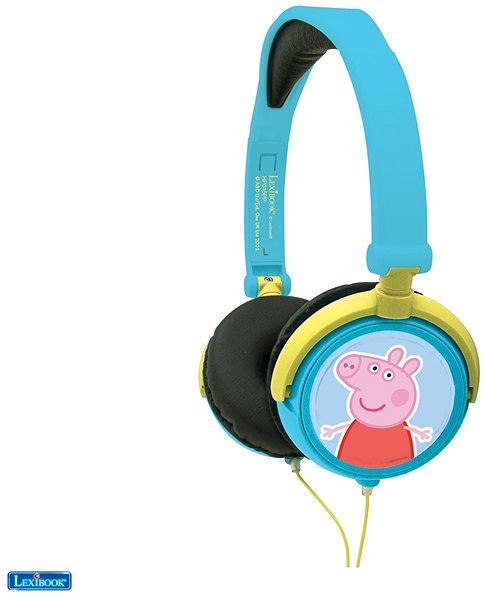 Kopfhörer Lexibook Peppa Pig Stereo Kopfhörer mit sicherer Lautstärke für Kinder Seitlicher Anblick