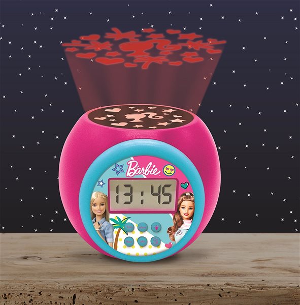Alarm Clock Lexibook Barbie Alarm clock with projector and timer Lifestyle