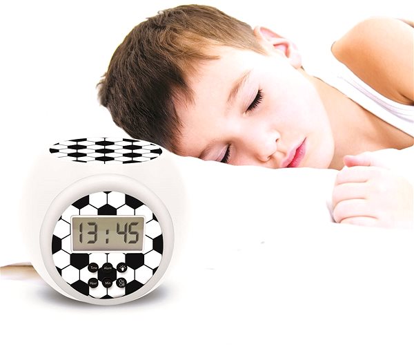 Alarm Clock Lexibook Alarm clock with projector and timer - football Lifestyle