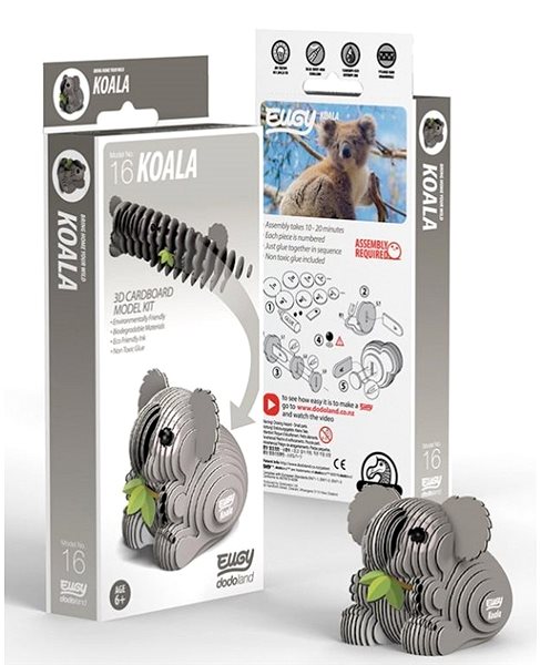 3D Puzzle Dodoland Eugy Koala Screen