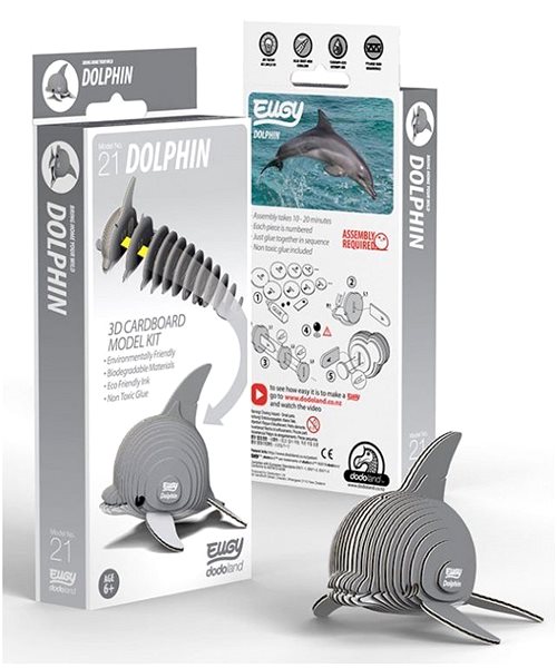 3D Puzzle Dodoland Eugy Dolphin Screen