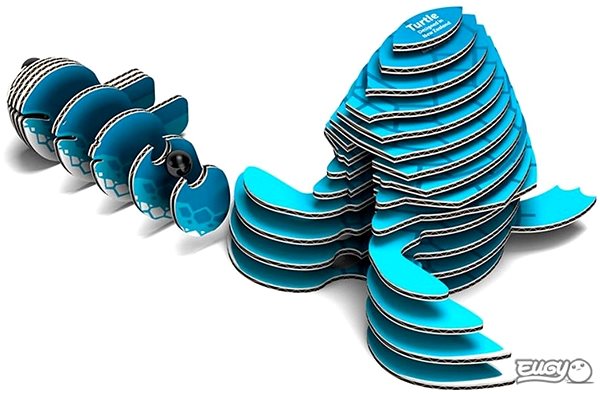 3D Puzzle Dodoland Eugy Turtle Features/technology