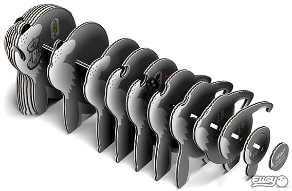3D Puzzle Dodoland Eugy Wolf Features/technology