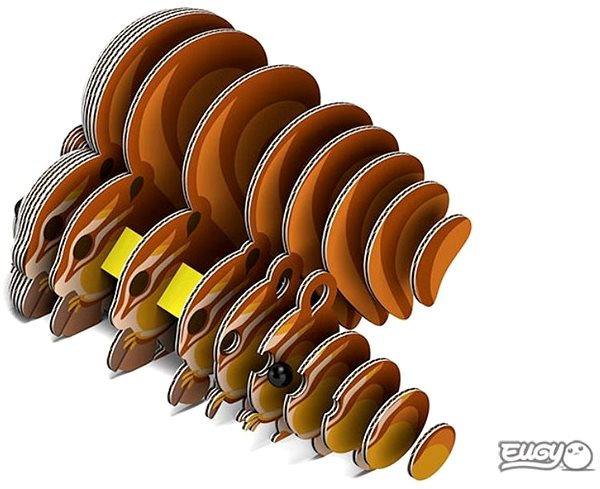 3D Puzzle Dodoland Eugy Squirrel Features/technology
